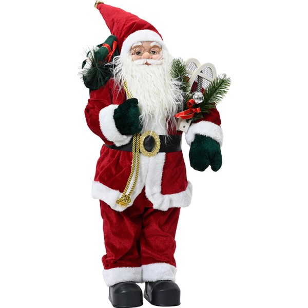 Santa claus muñeco decorativo 17 x 10 x 30 cm